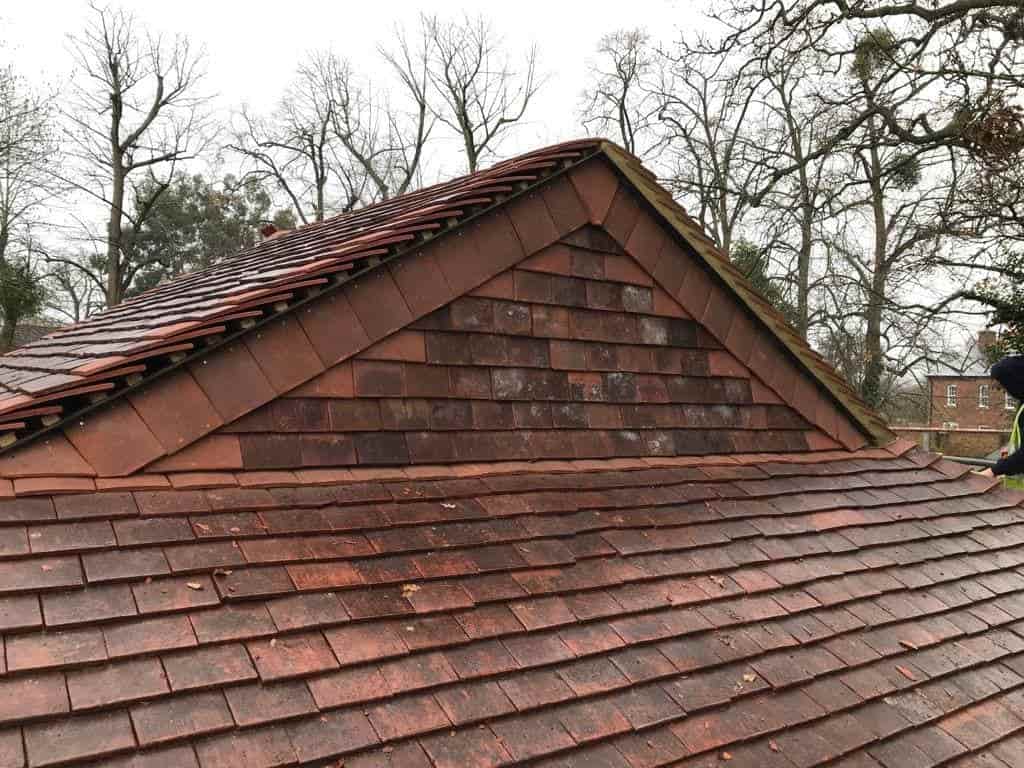 This is a photo of a new roof installed in Sevenoaks, Kent. Installation carried out by Sevenoaks Roofers
